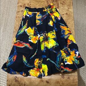 Milly pleated midi skirt NWT